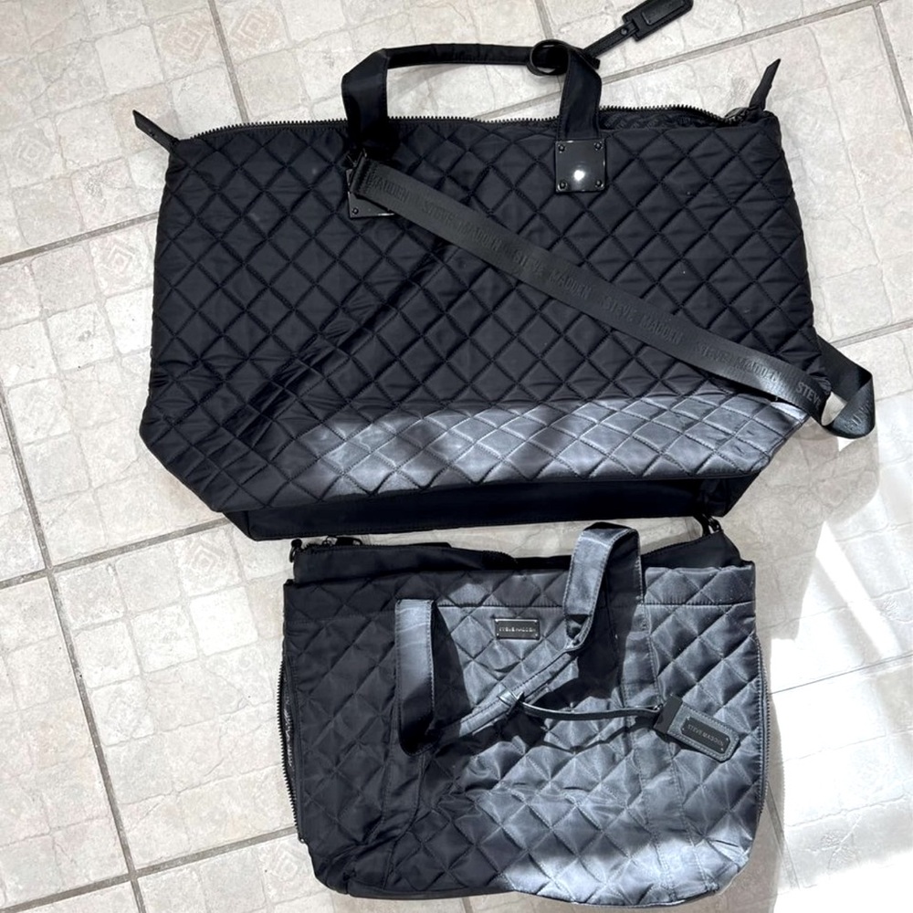 Steve Madden Duffle Bag and Tote